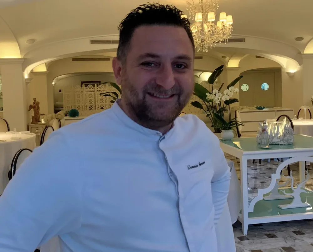 Lo chef Domenico Iavarone