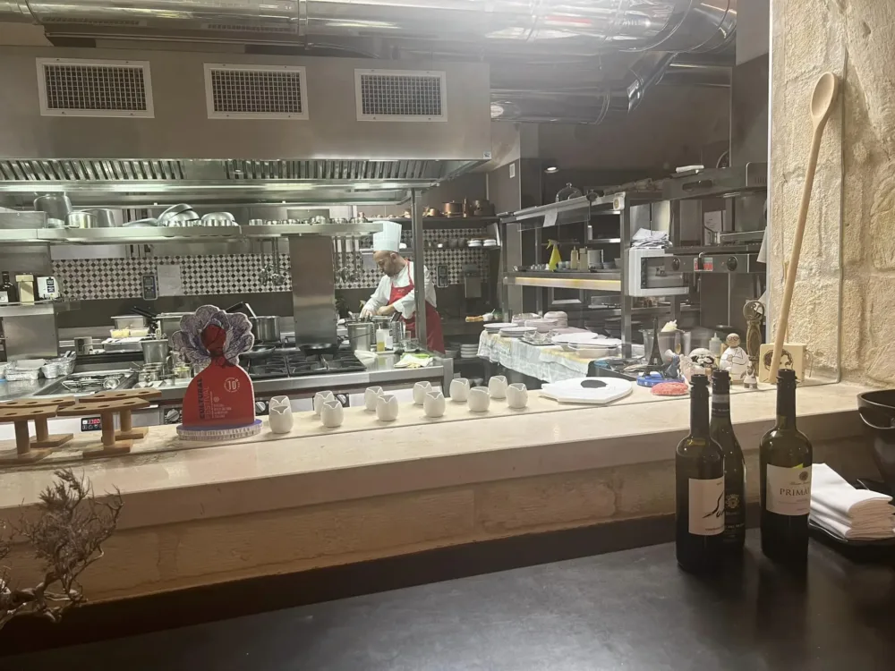 Vitantonio Lombardo Ristorante - La cucina a vista