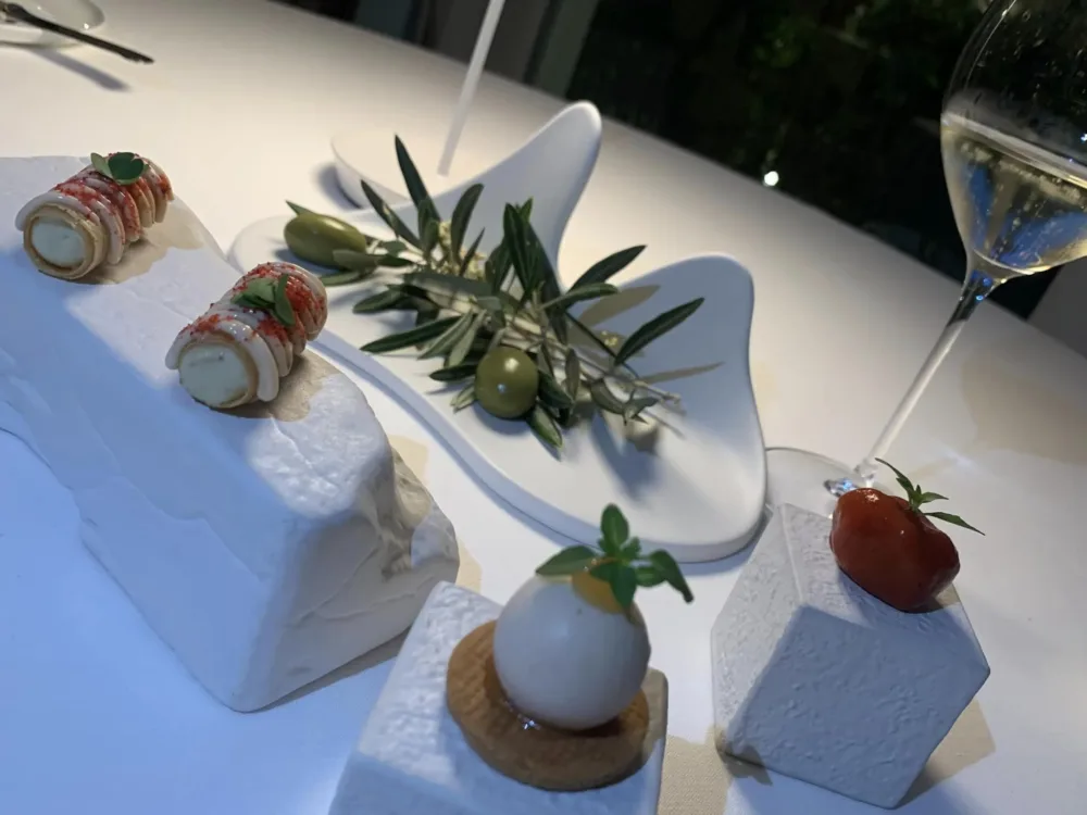 Zest Restaurant, Hotel La favorita, aperitivo