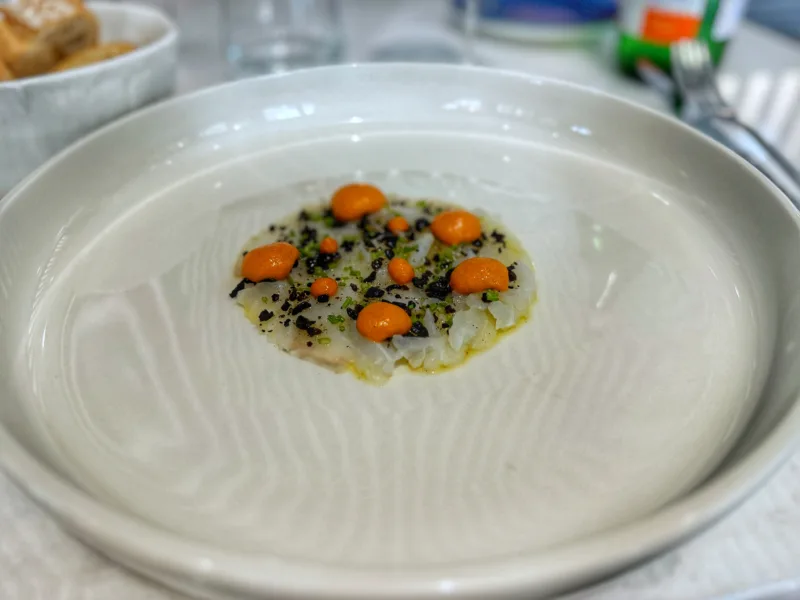 Carpaccio di baccalà