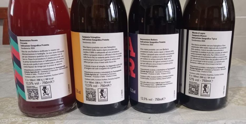 Controetichette vini Monserrato - Nuove annate