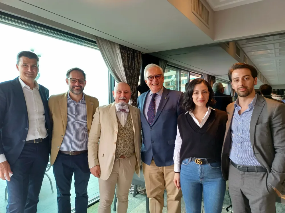 i produttori di Franciacorta docg da sinistra - Centinari, Ricci Curbastro, Ca’del Bosco, Berlucchi