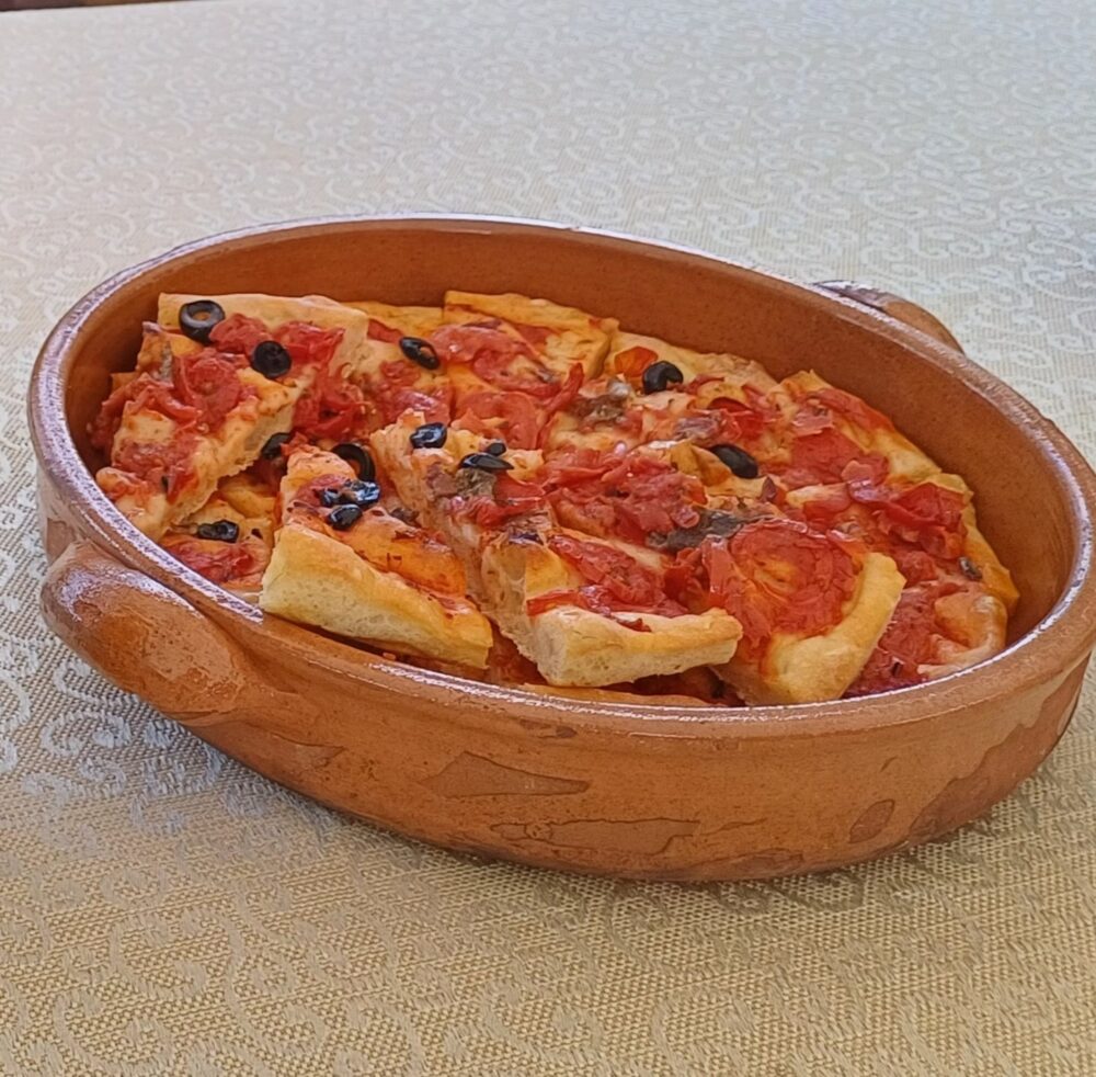 La pizza a 'rutiello' di mamma Pina