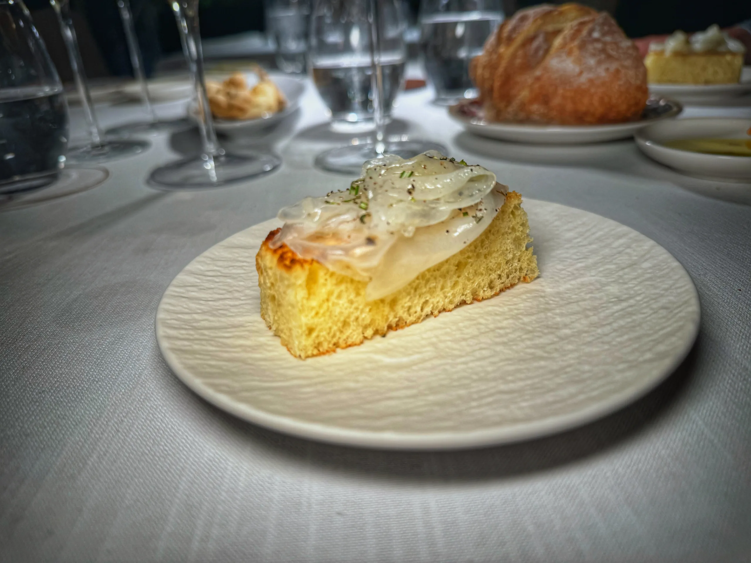 Fake lardo su panbrioche