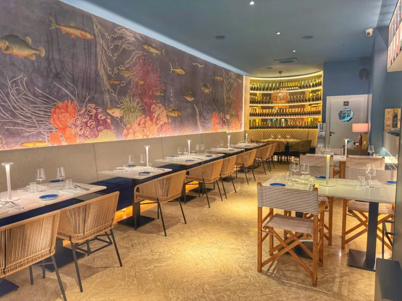 La sala del Bistrot di Pescheria