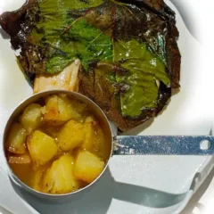 Pietro Parisi - pescato in foglie di fico