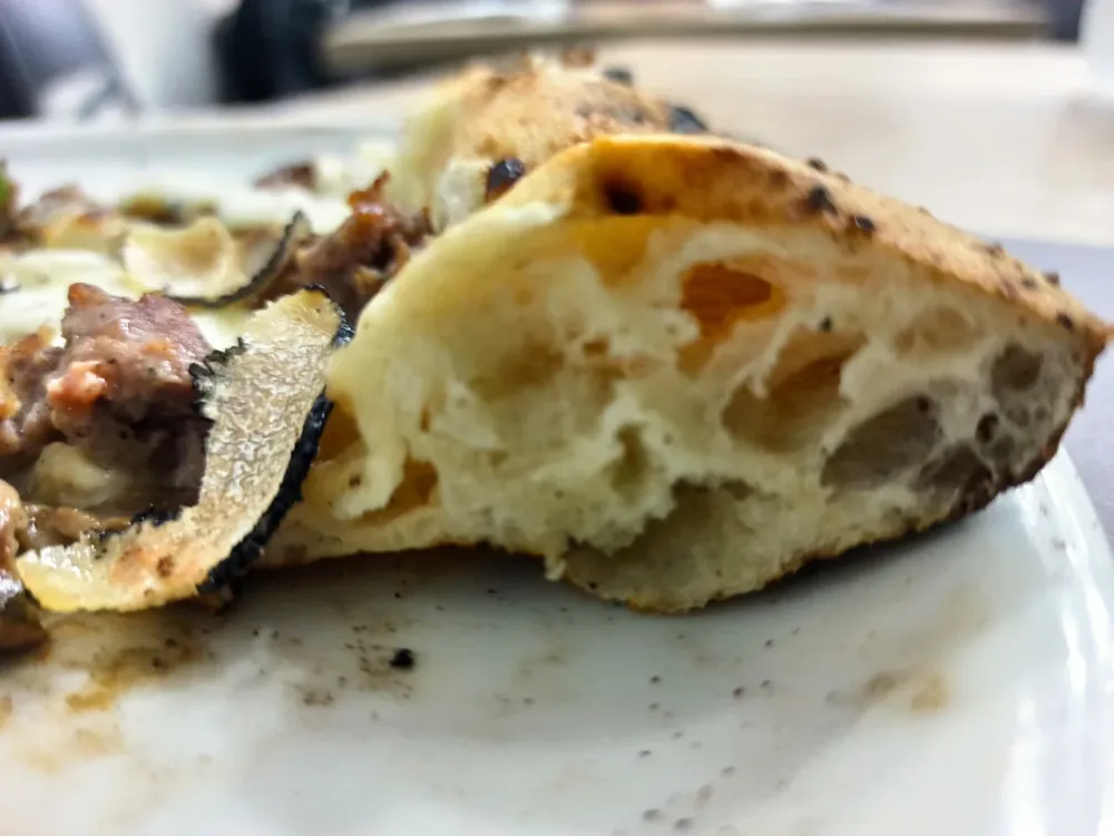 Pizzeria Quattro Spicchi - Il cornicione