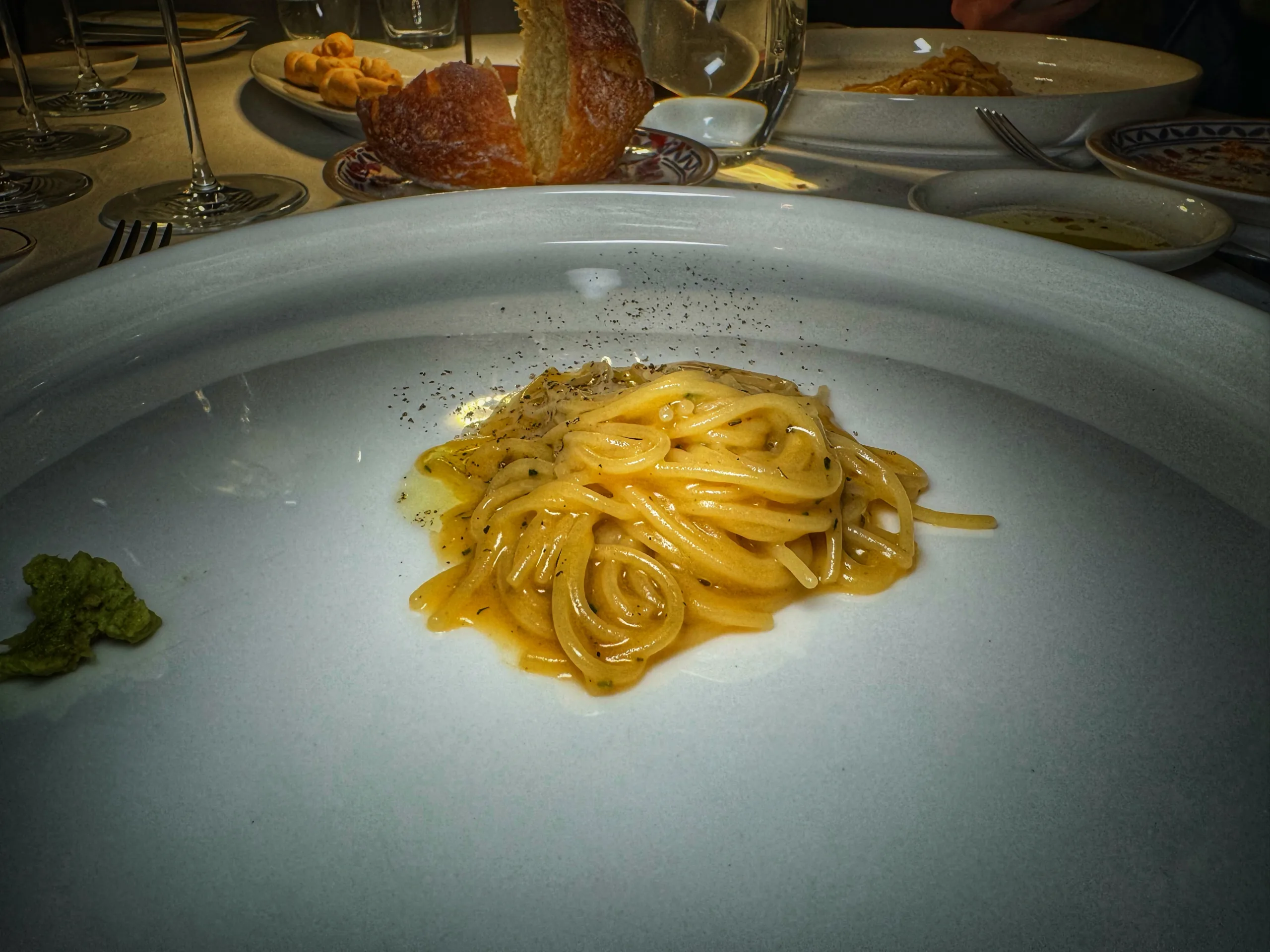 Spaghettino Di Martino al miso di fagioli