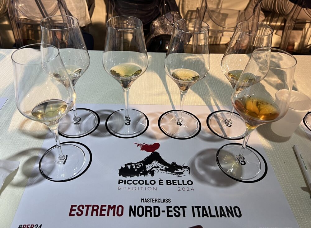 Calici in degustazione