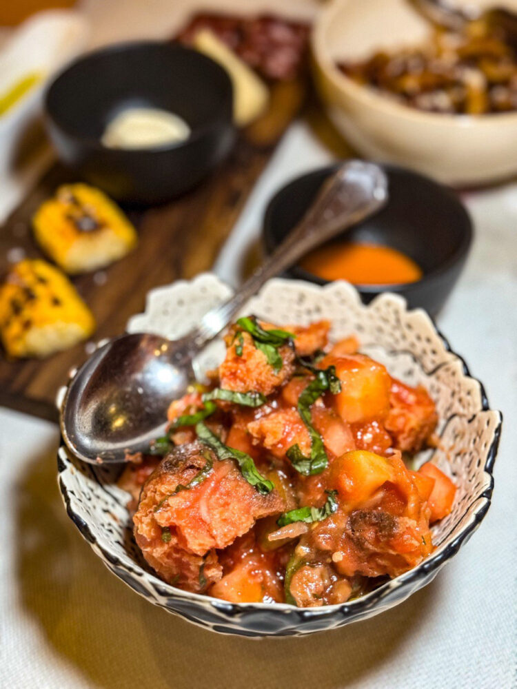 Caponata di pane duro e pomodoro - Villa Rosa di Nonna Rosa