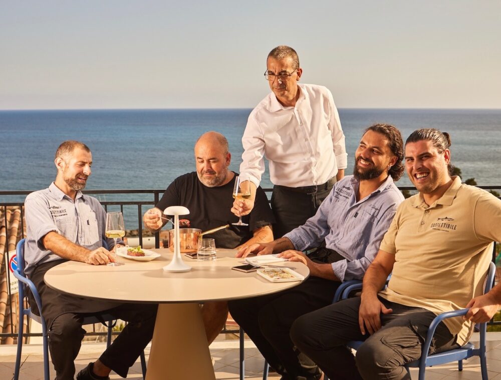 Antonio Morinelli e il suo team di Suscettibile Pioppi