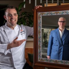 Chef Pasquale Rinaldo e Marco D'Amore