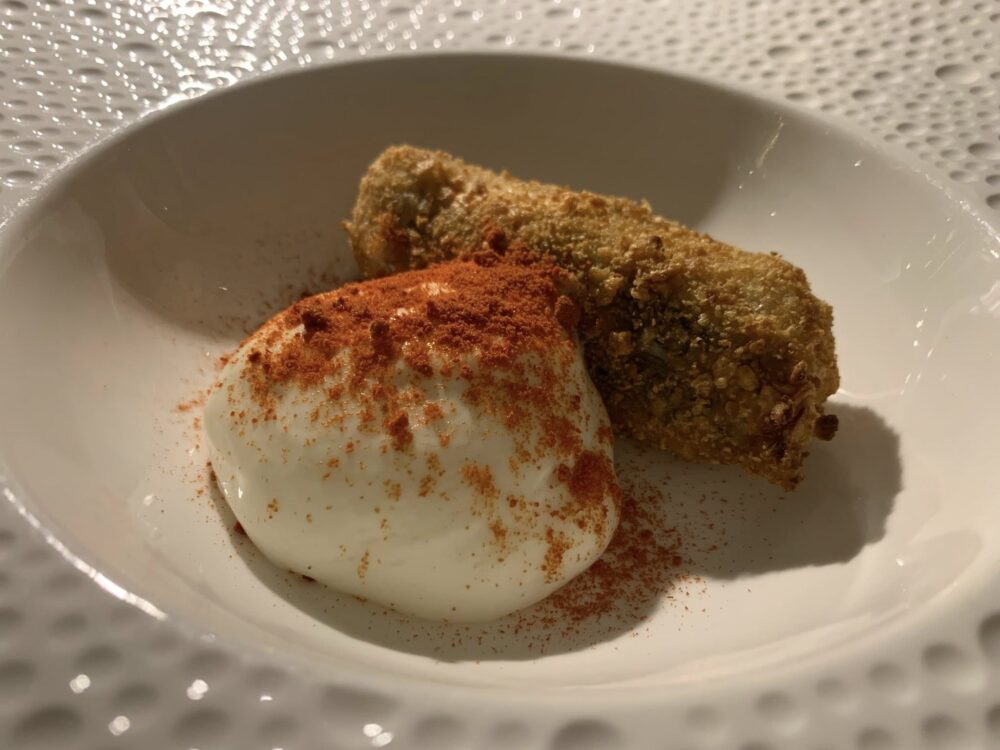 Il Borgo di Mare ad Acciaroli, l'alice fritta