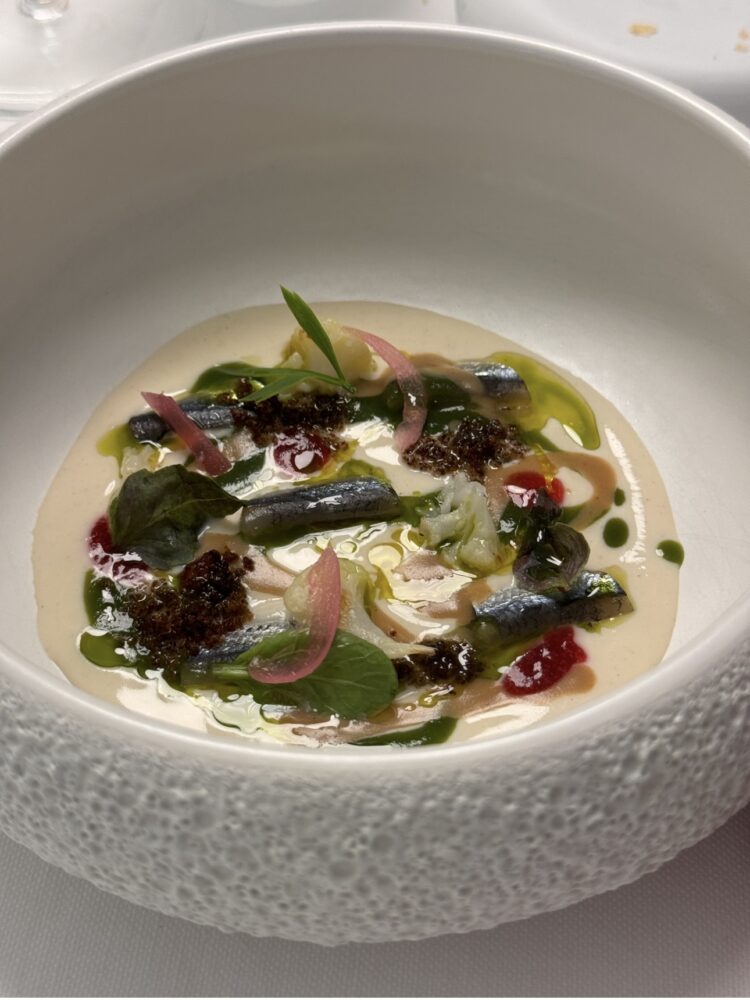 7 Oltremare-Antipasto, Salsa di cavolfiore cilentano IGP