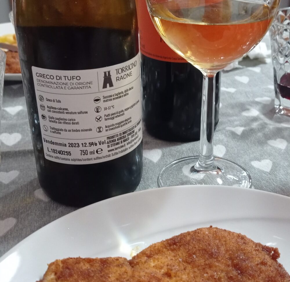 Controetichetta Raone Greco di Tufo Docg 2023 Torricino