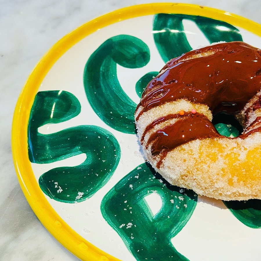 La graffetta con blend di cioccolato - Concettina a Capri