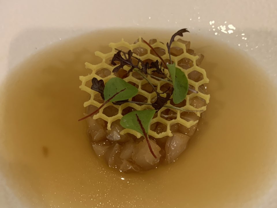 Alessandro FEO Ristorante, ceviche di pescato e soma de lima