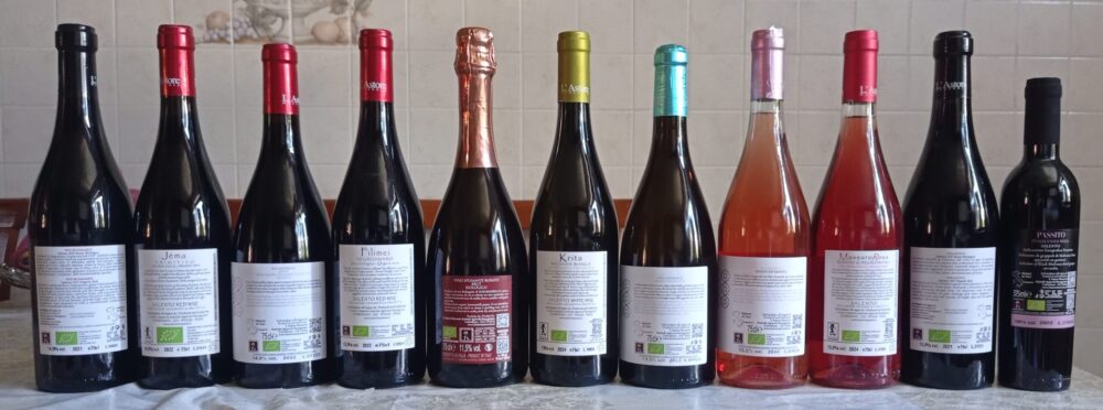 Controetichette vini L'Astore Masseria