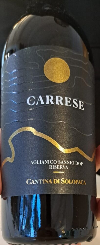 Carrese Aglianico 2019 Sannio Riserva Dop, Cantine di Solopaca