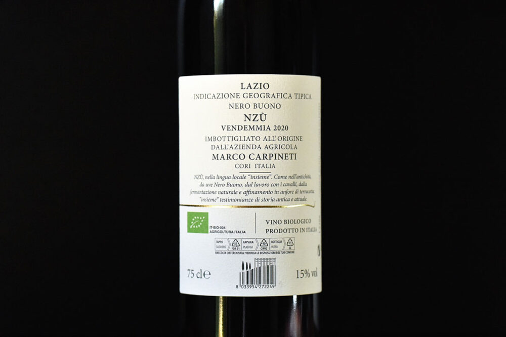 Nero Buono Nzù 2020 Marco Carpineti
