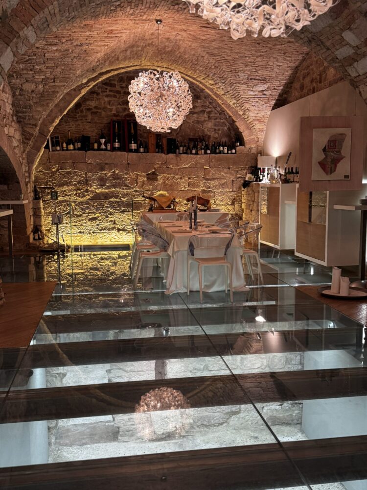 La locanda del Cardinale - La sala