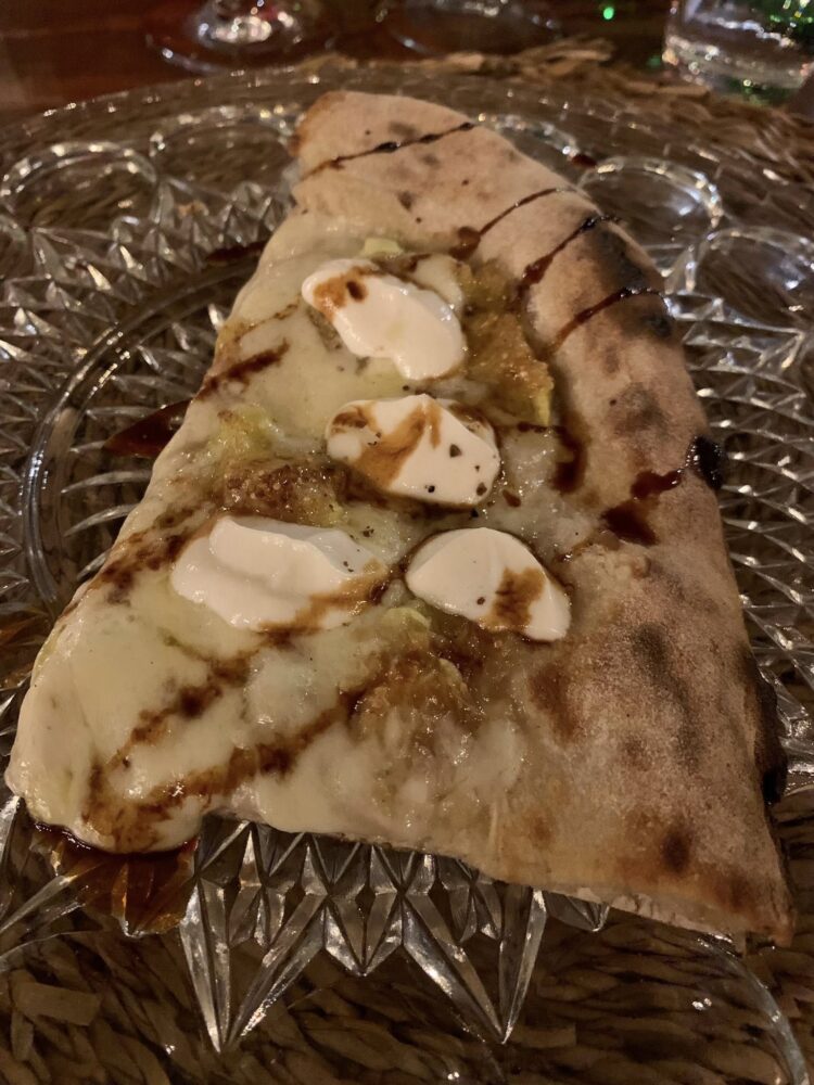 L'Ammaccata, con i fichi del Cilento