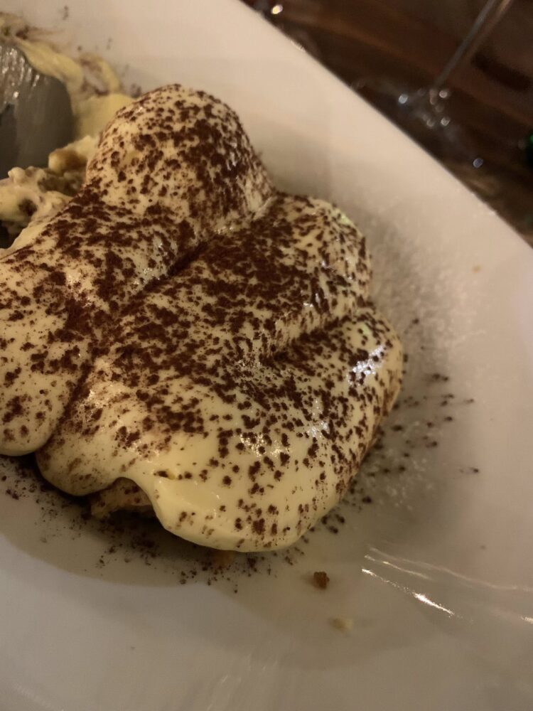 L'Ammaccata, il tiramisù di Cristian