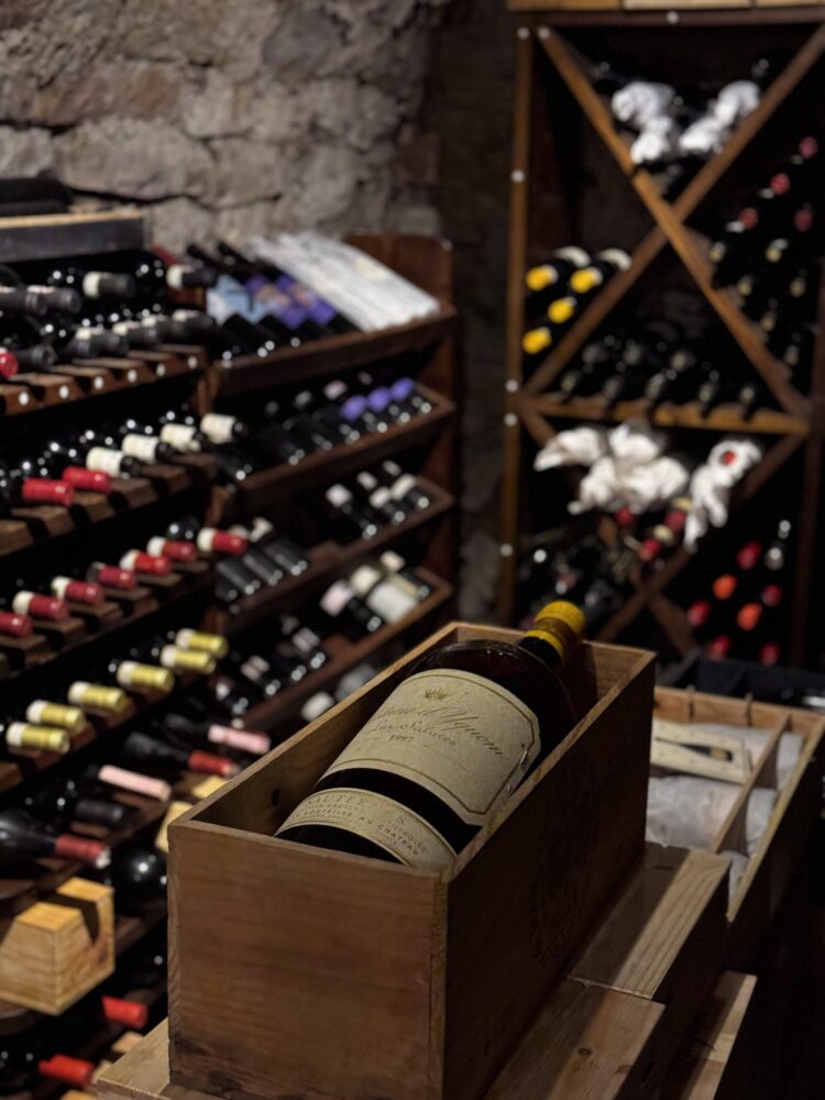 La locanda del Cardinale -La cantina