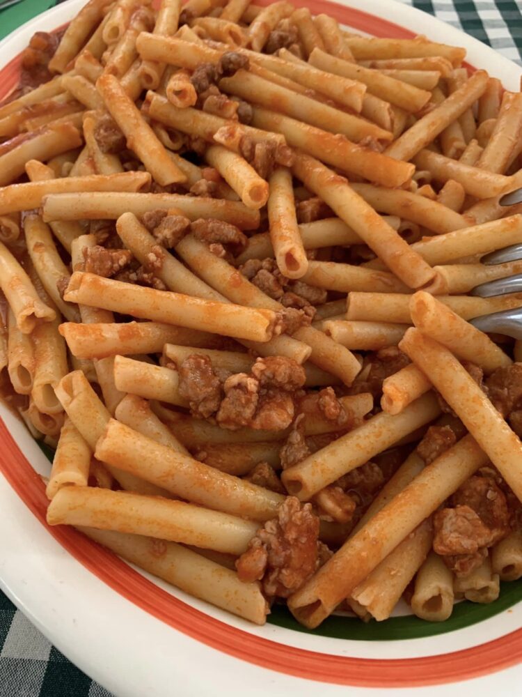 Osteria Dei Compari, ziti al ragù di maiale