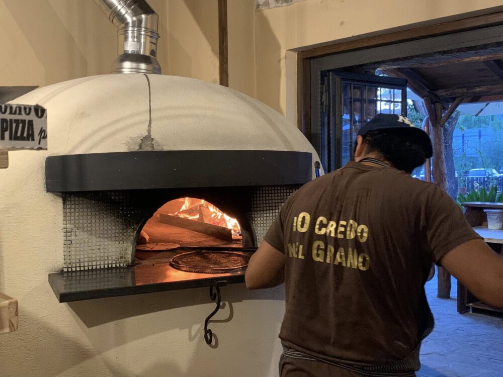 L'Ammaccata, uno dei forni