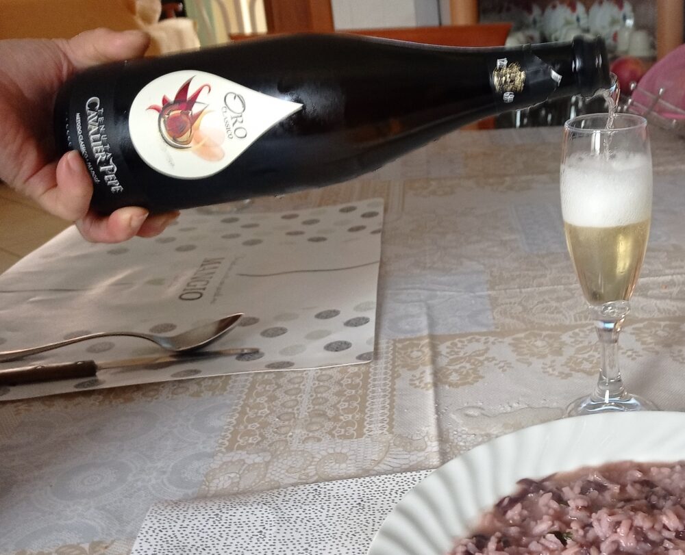 Oro Classico Irpinia Bianco Spumante Doc Metodo Classico Pas Dosé Millesimato Tenuta Cavalier Pepe