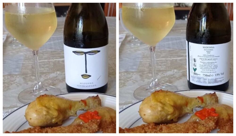 Controetichetta Madonna Bianco Umbria Igp 2022 Feudi Spada