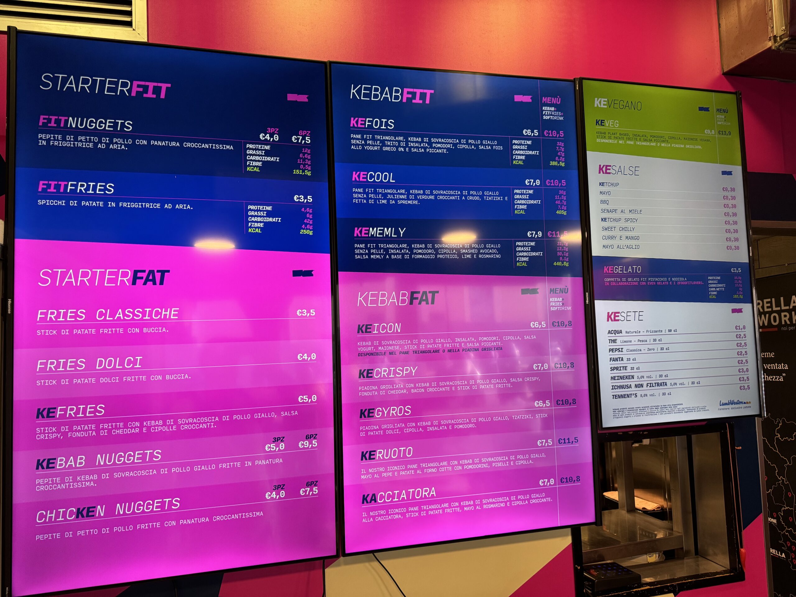 Il menù di KeBest, il Kebab di qualità a Napoli