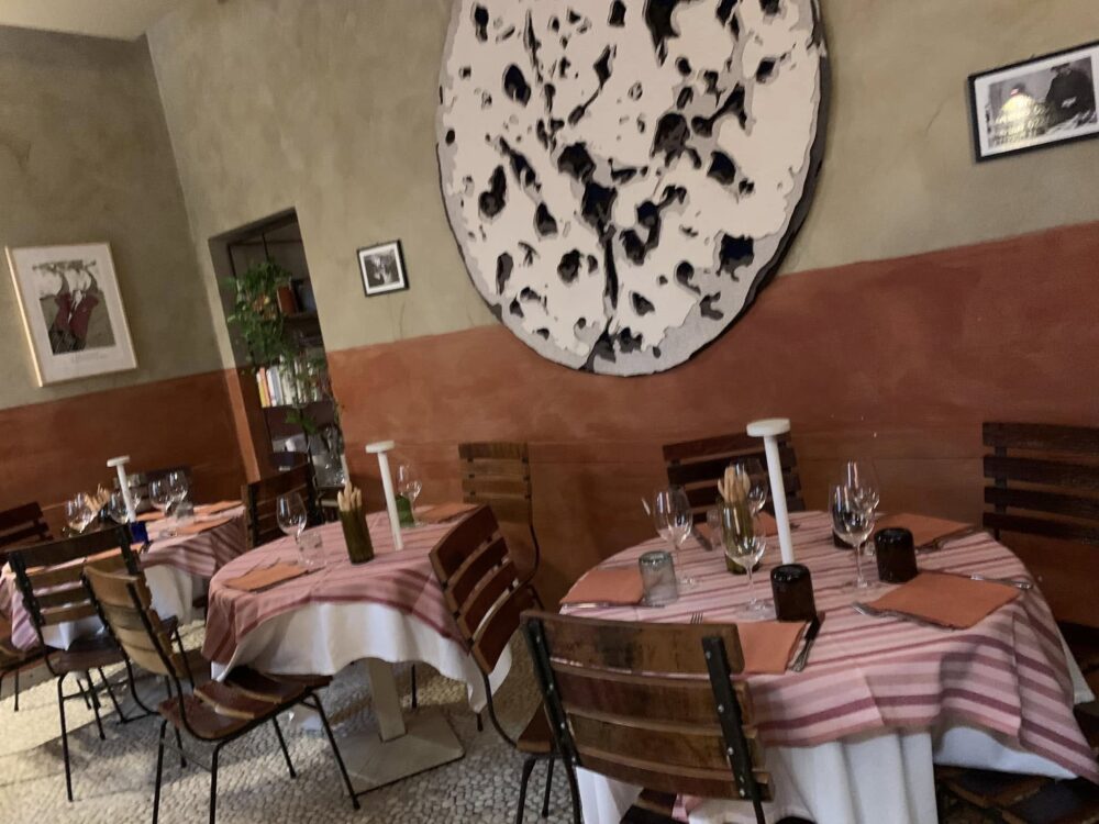 Ristorante Consorzio, la sala