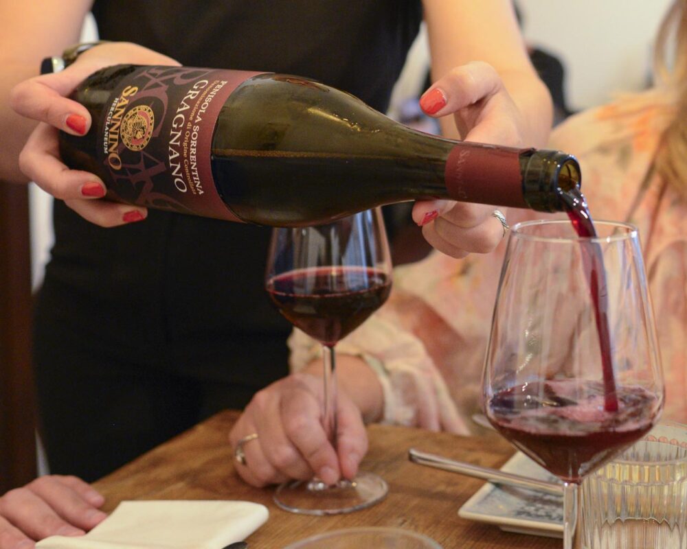 Die' Gustibus, un momento del servizio