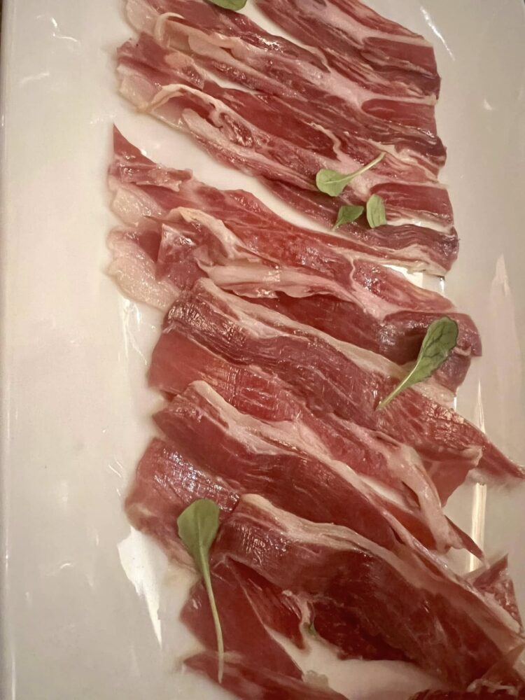 Trattoria Bisteccheria BRUNO - Il prosciuto spagnolo