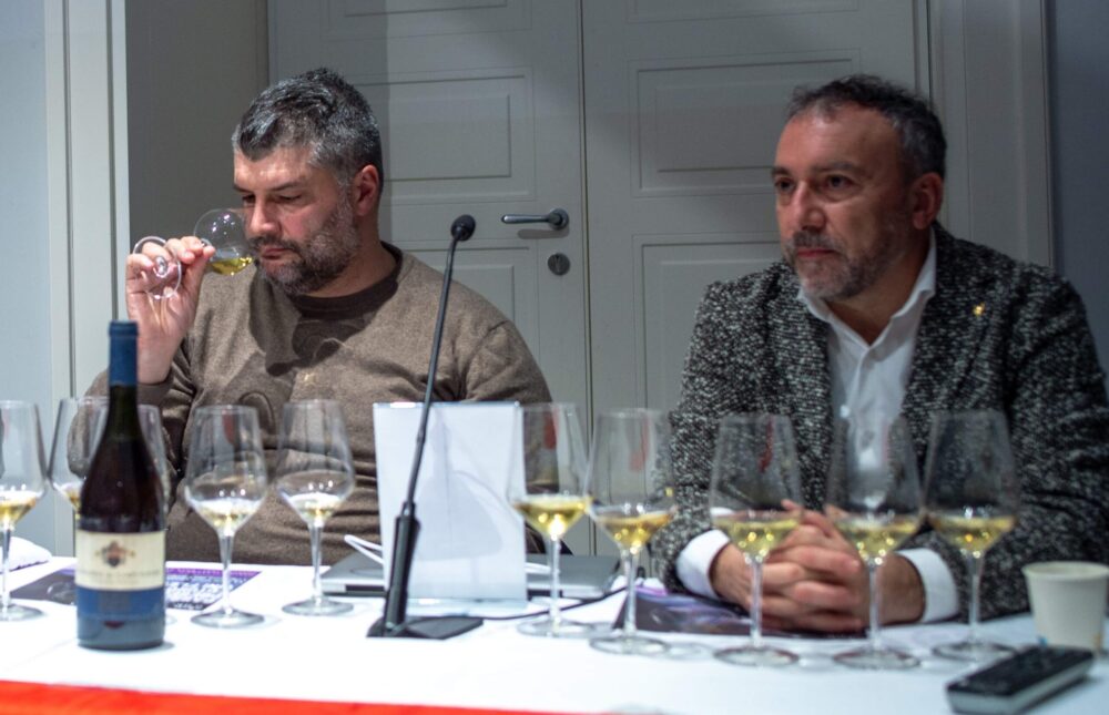 Alessandro Marra Slow Wine e Cosimo Orlacchio Slow Food Campi Flegrei