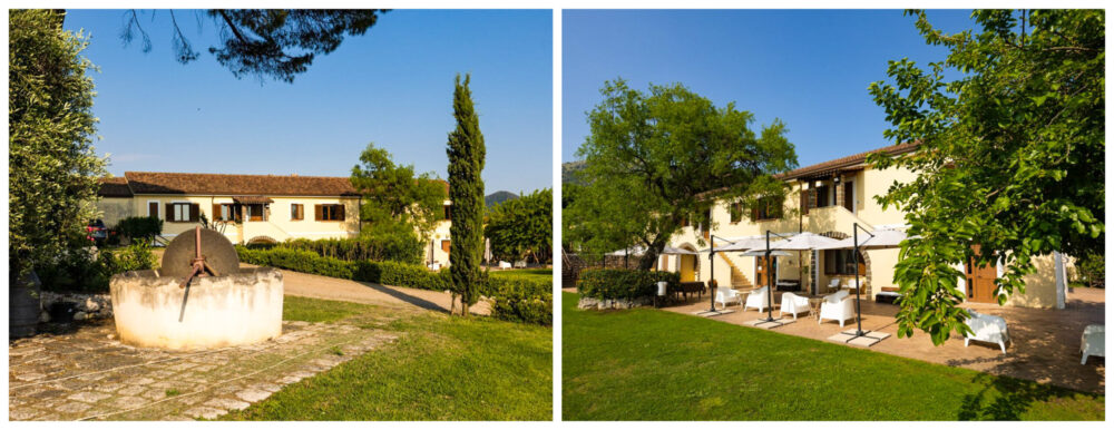 Le Ghiandaie, esterno