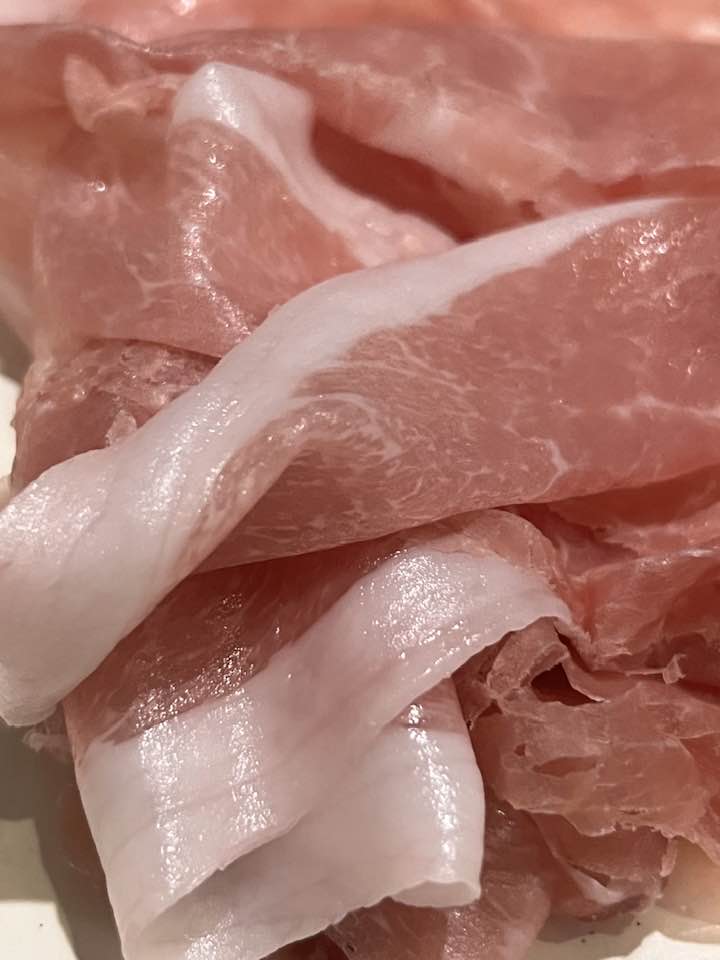 Osteria Umagazzeo - il prosciutto del papà