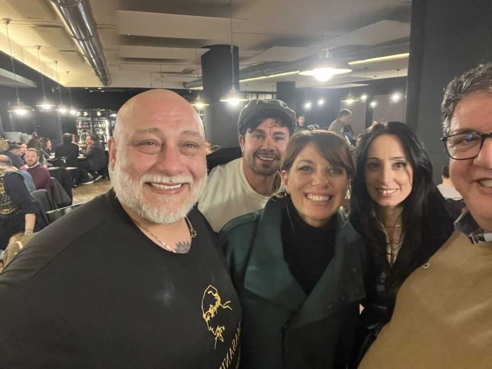 Martucci con gli amici