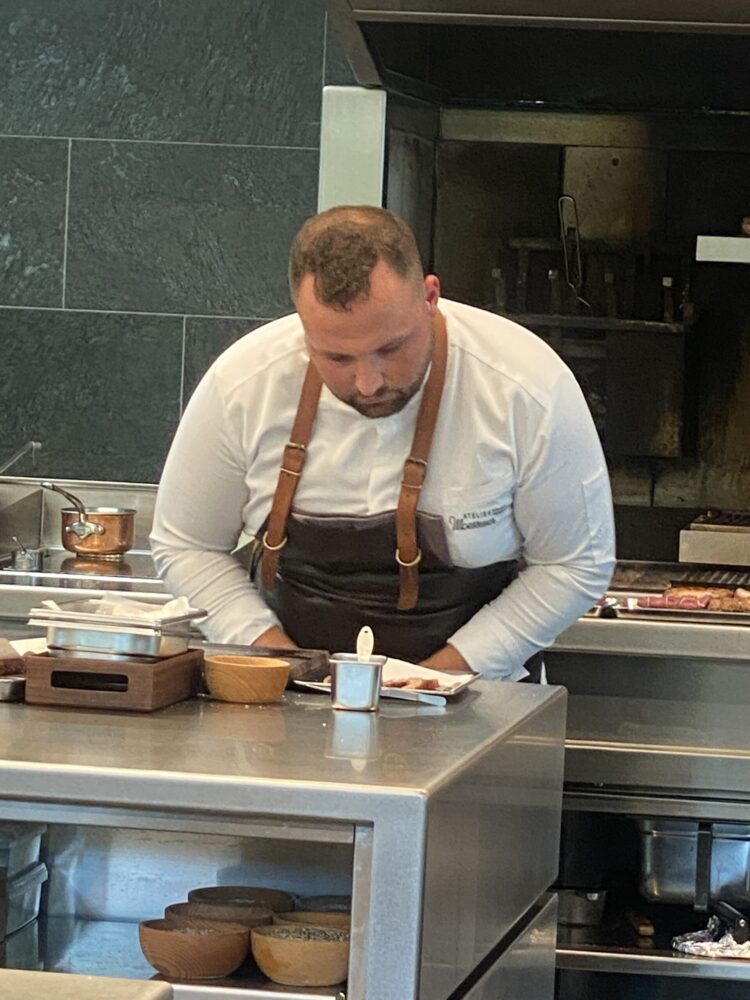 Atelier Moessmer - prepaparazione della brace