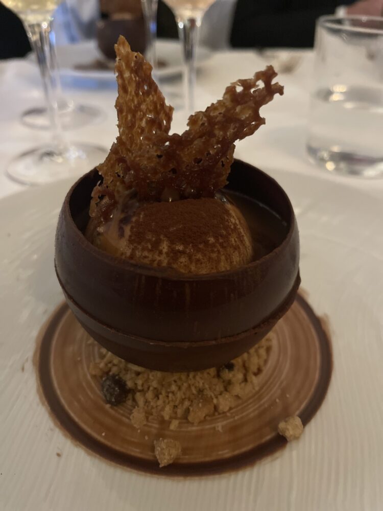 Cena di Gara Dessert Caffè Filicori Zecchini cioccolato liquirizia e cognac