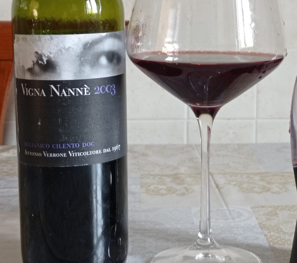 Vigna Nannè Aglianico Cilento Doc 2003 Antonio Verrone