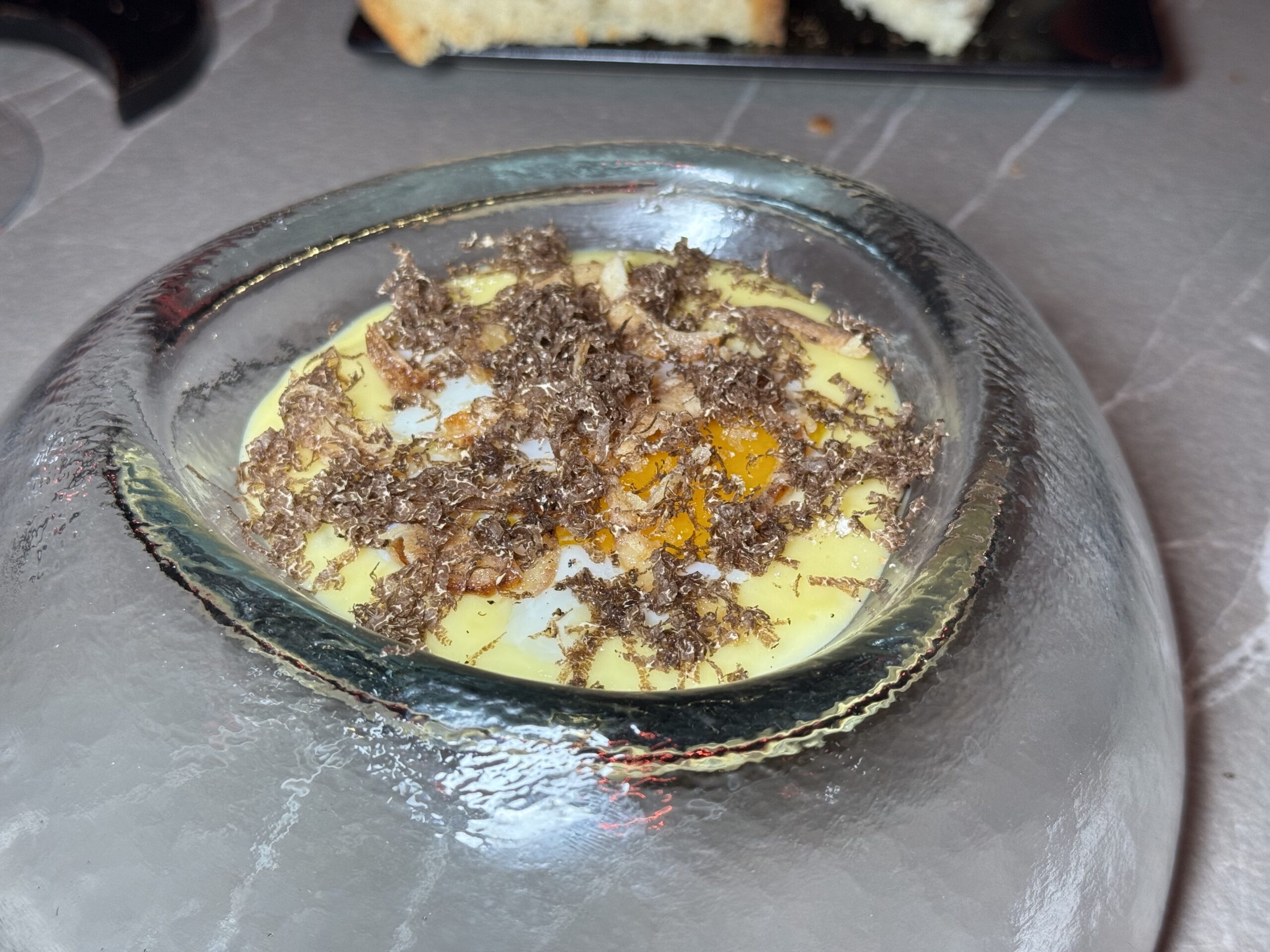 uovo patate e tartufo