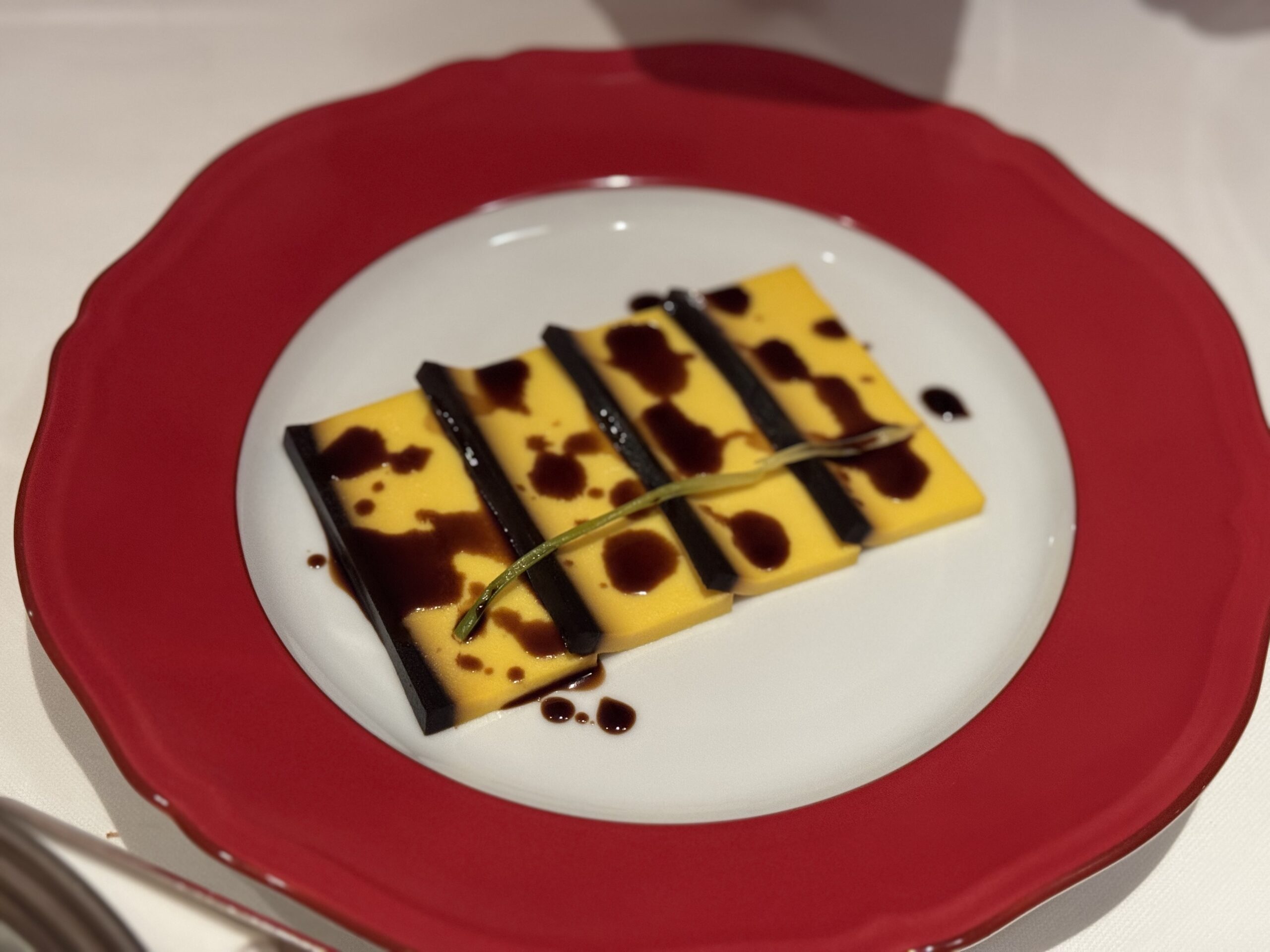 Crème caramel al parmigiano reggiano