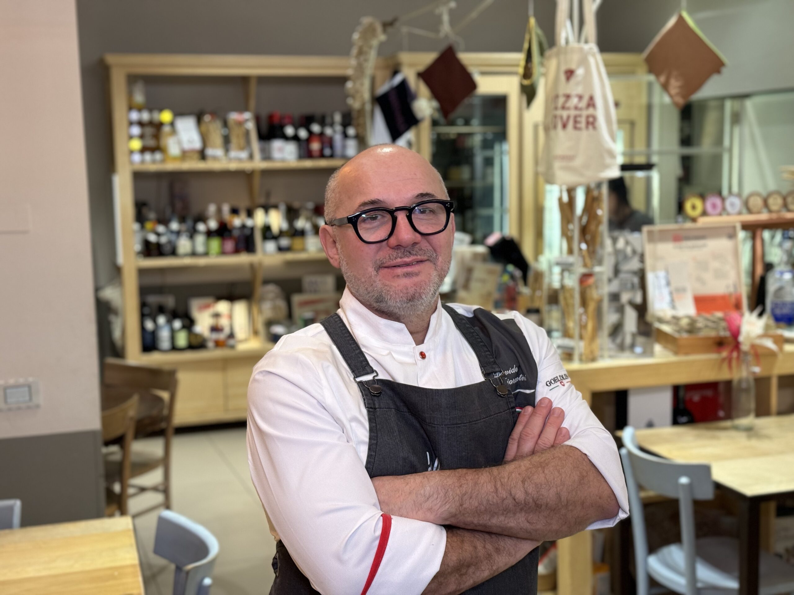 Davide Fiorentini, pizzaiolo patron di o' fiore mio di faenza