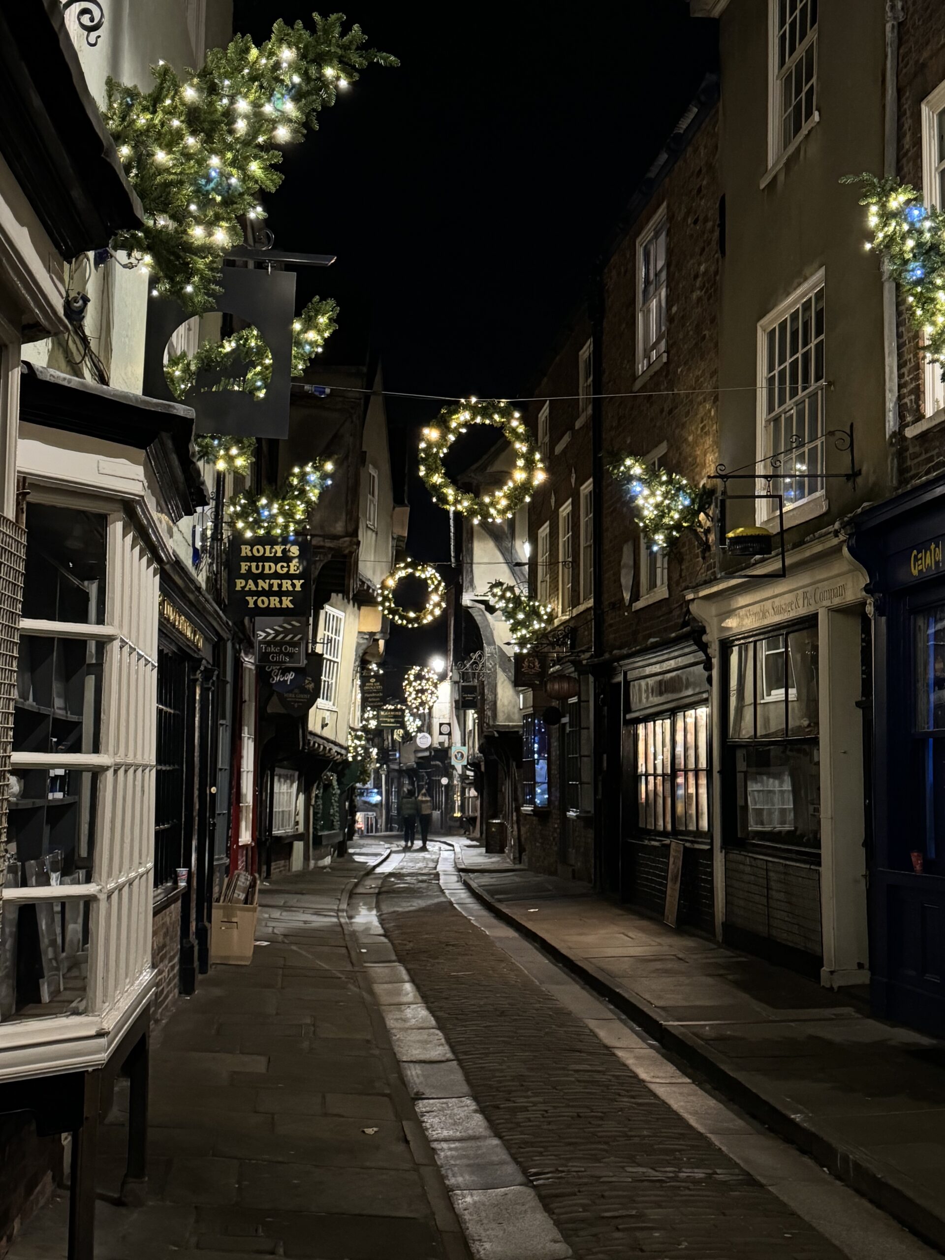 diagonal alley di notte