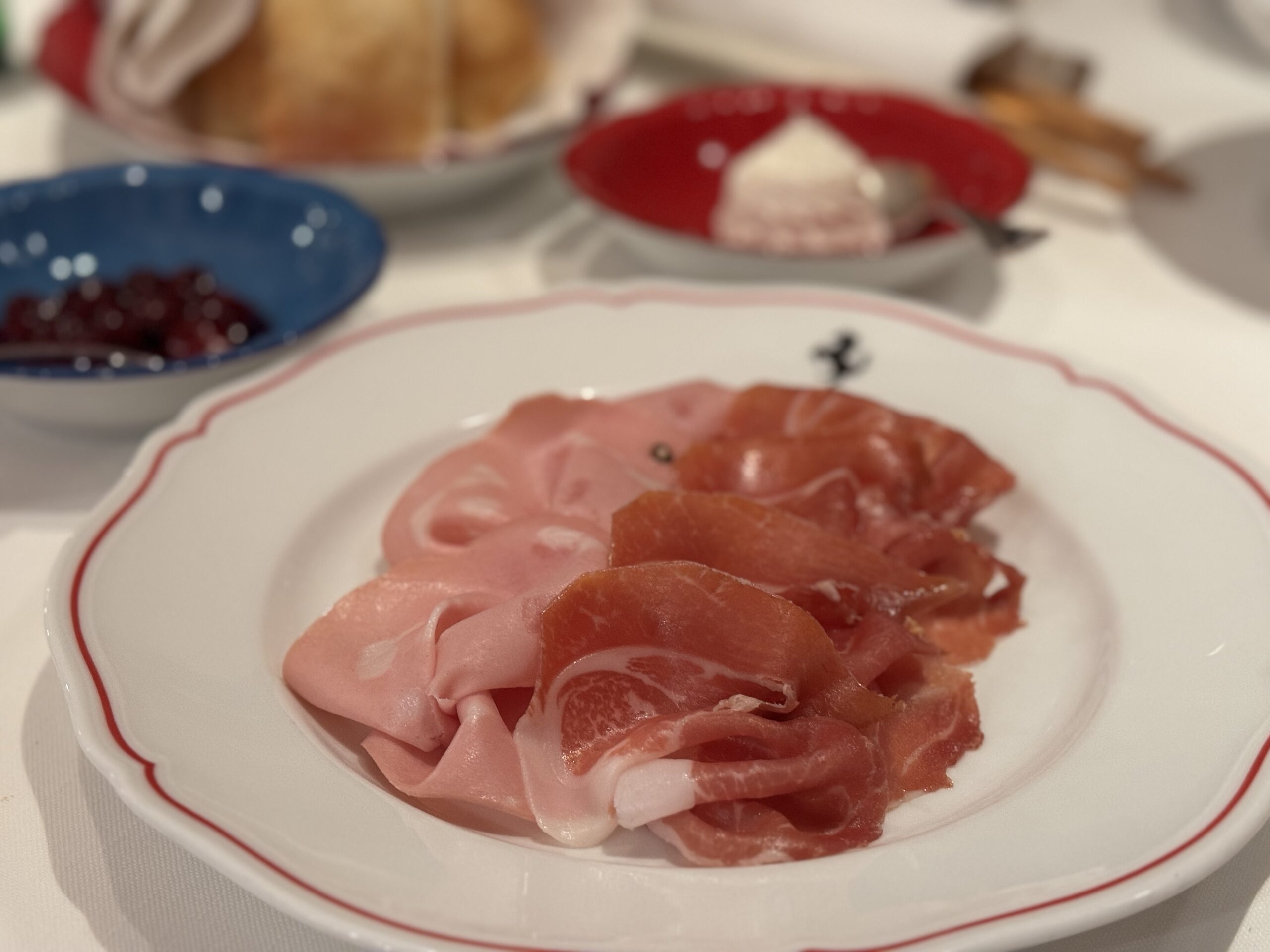 I salumi con lo gnocco fritto