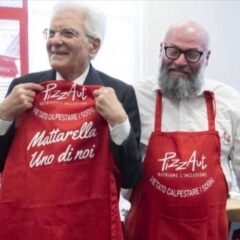 Il presidente Mattarella a PizzAut