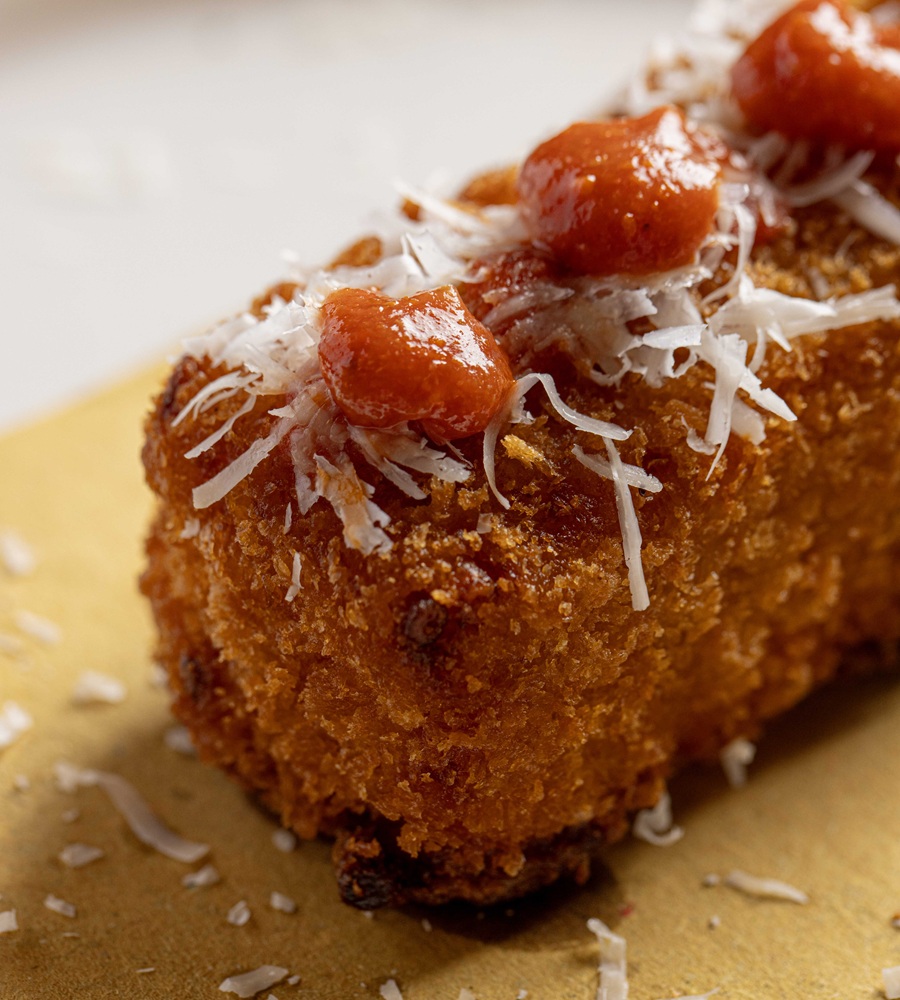 Mattonella di bucatini all’Amatriciana - Alessio Muscas